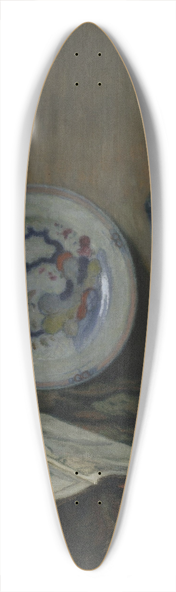 Jzef Pankiewicz - Still life with ceramics (Still life with a blue vase) 39.3 inch art pintail longboard deck