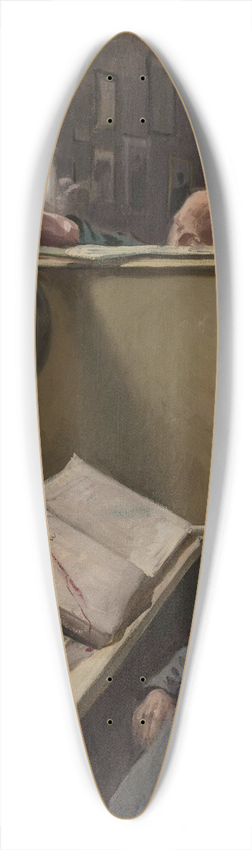 Jzef Rapacki - Artists vision 39.3 inch art pintail longboard deck