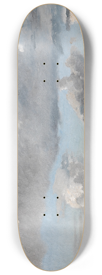 Christen Kbke - Studie af skyer 8.25 inch art skate deck