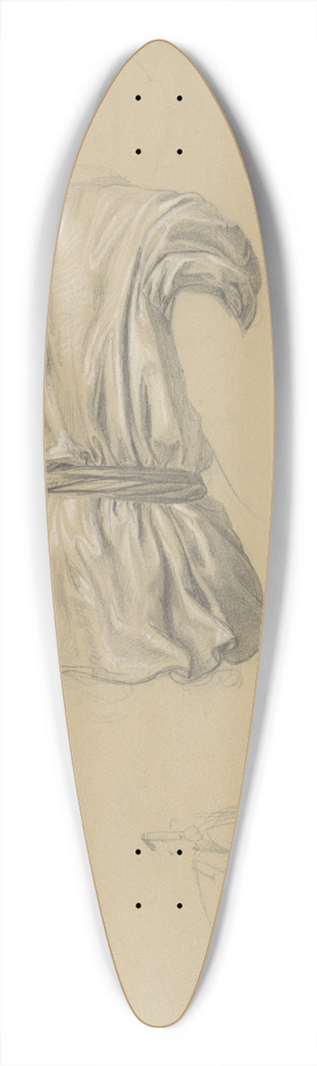 Jzef Simmler - Study of clothing of the executioner with an axe to the painting Martyrdom of St. Josaphat Kuntsevych 39.3 inch art pintail longboard deck