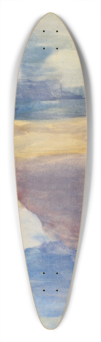 Karel de Nere tot Babberich - Fantasielandschap 39.3 inch art pintail longboard deck