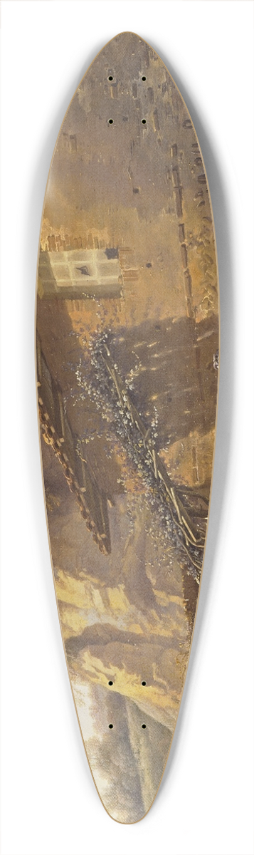 Karel Dujardin - The Smithy 39.3 inch art pintail longboard deck