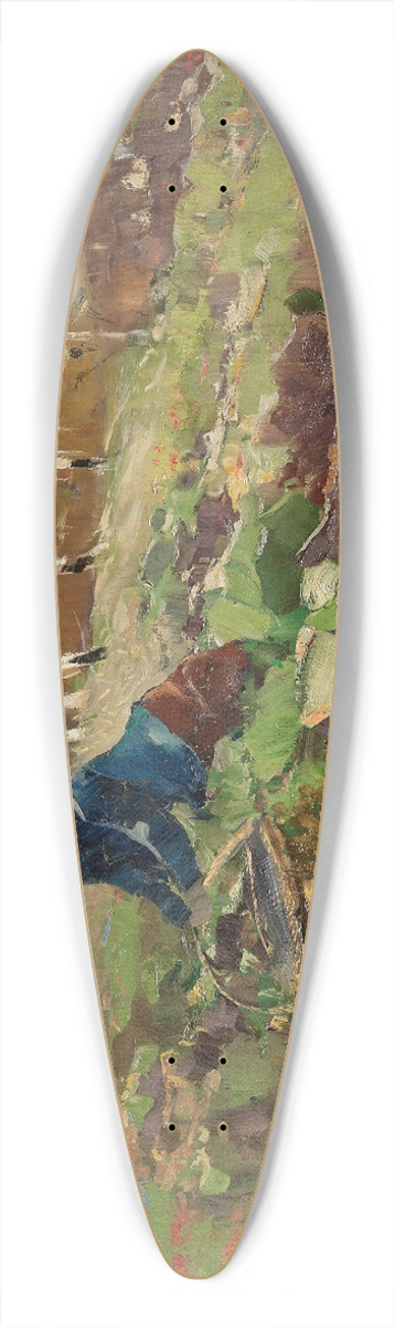 Karl Hagemeister - Buerin im Rbenfeld 39.3 inch art pintail longboard deck