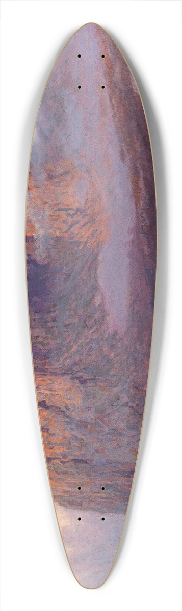 Karl Ludwig Prinz - Auf Walhall 39.3 inch art pintail longboard deck