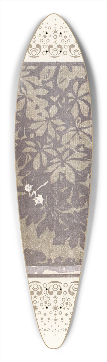 Karl Mller - Die Frucht 39.3 inch art pintail longboard deck