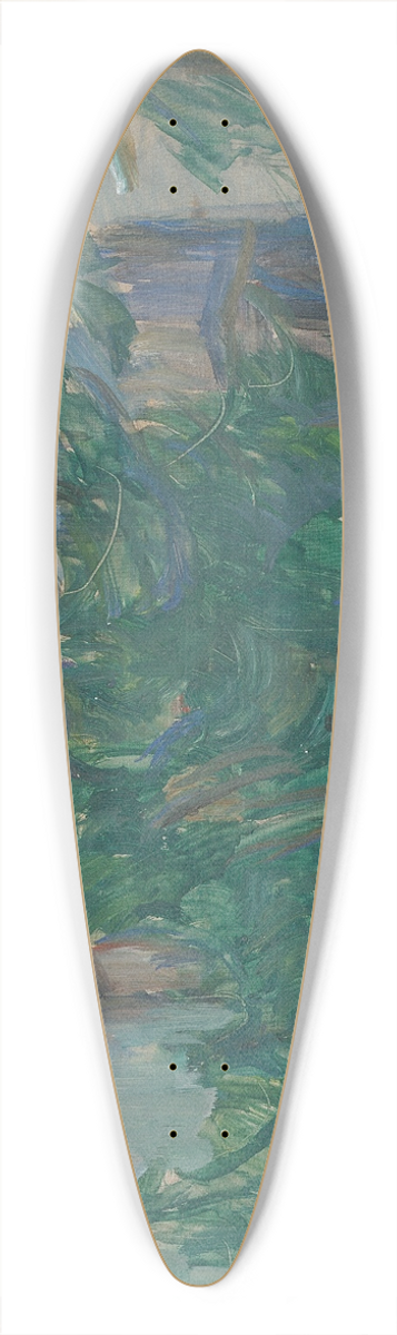 Karl Prsimgi - Pariisi motiiv (Notre-Dame) 39.3 inch art pintail longboard deck