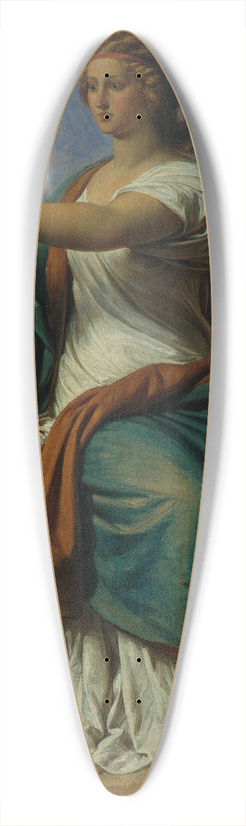Karl von Blaas - Allegorie Der Selbstbeherrschung (Migung)R 39.3 inch art pintail longboard deck