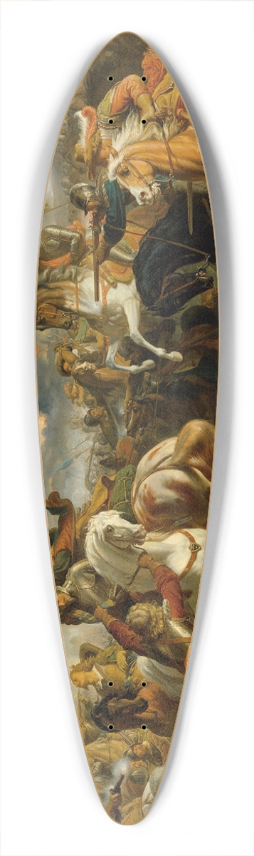 Karl von Blaas - Der Sieg des sterreichischen Heeres ber die Schweden bei Nrdlingen 1634 39.3 inch art pintail longboard deck