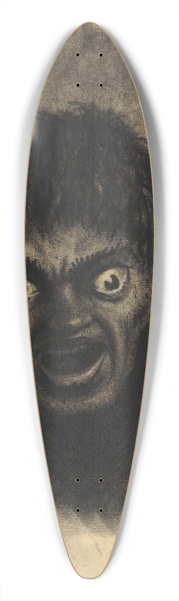 Karl Wiener - Bild nach sowjetischem Film 39.3 inch art pintail longboard deck