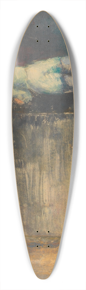 Karl Wiener - Kummer 39.3 inch art pintail longboard deck