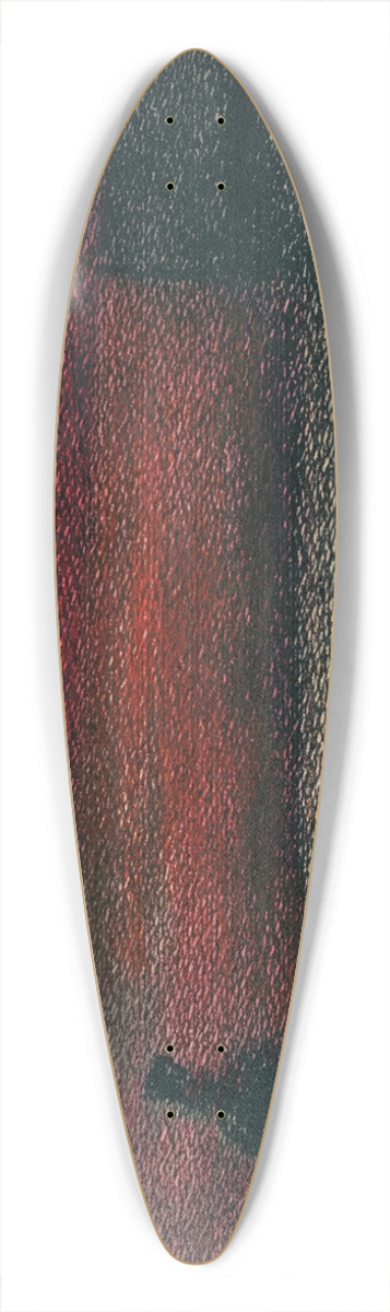 Karl Wiener - Ohne Titel III 39.3 inch art pintail longboard deck