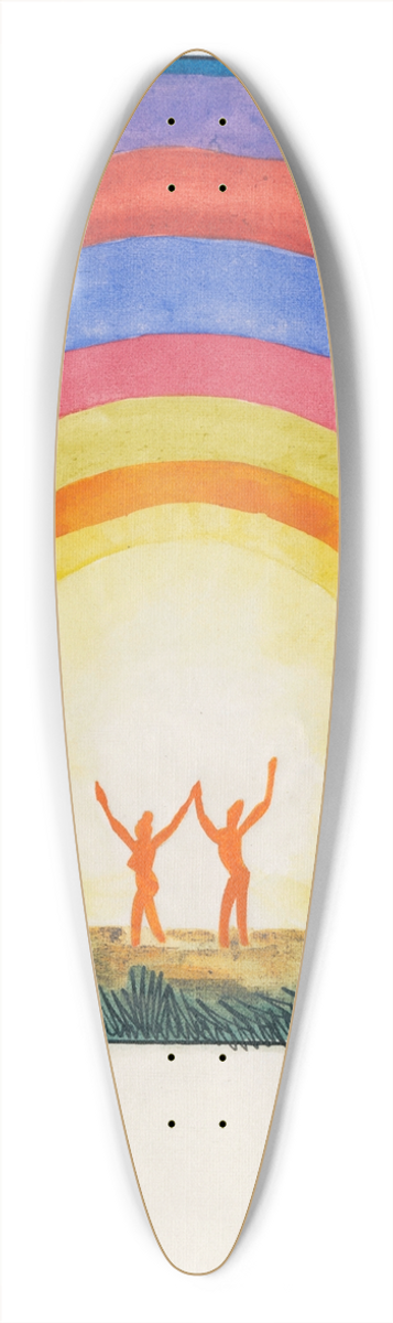 Karl Wiener - Stilleben 39.3 inch art pintail longboard deck