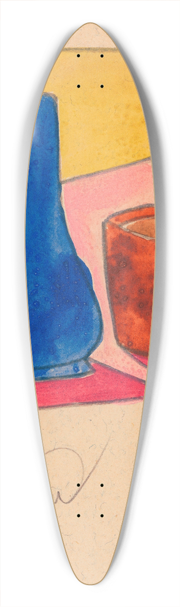 Karl Wiener - Stilleben II 39.3 inch art pintail longboard deck