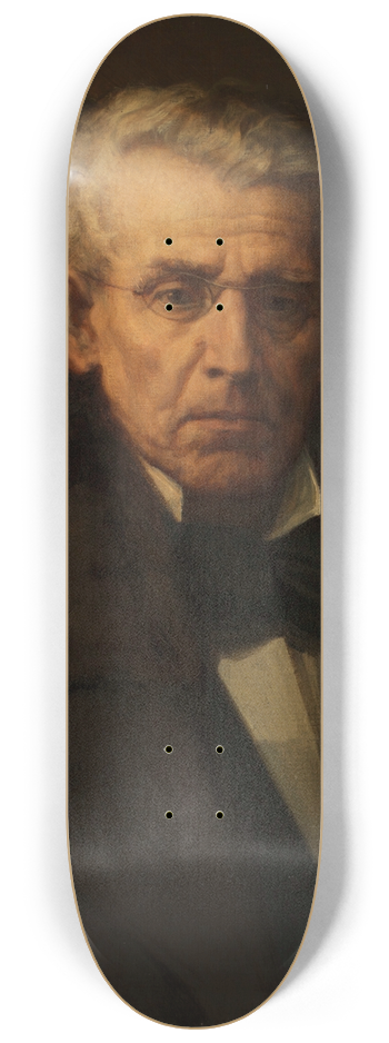 Christian Griepenkerl - Der Maler Josef von Fhrich 8.25 inch art skate deck
