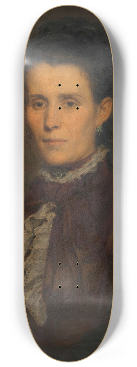 Christian Griepenkerl - Laura Kundmann geb. Tautenhayn, Gattin des Bildhauers Karl Kundmann 8.25 inch art skate deck