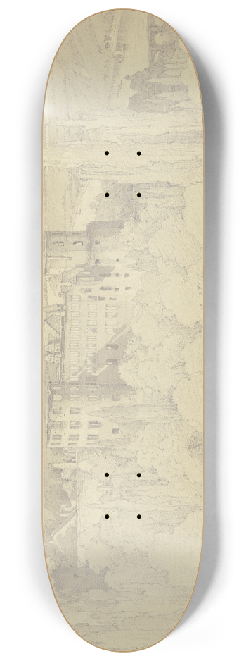 Christian Heerdt - Heidelberg Castle 8.25 inch art skate deck