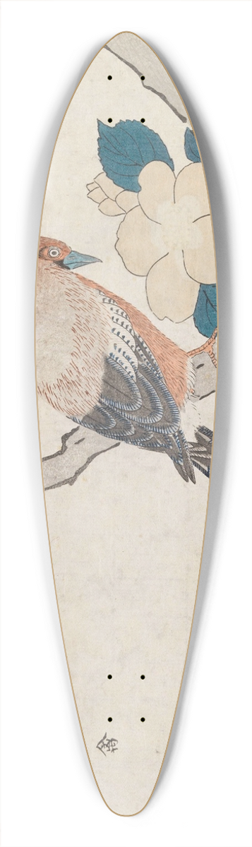 Kitao Masayoshi - Untitled 39.3 inch art pintail longboard deck