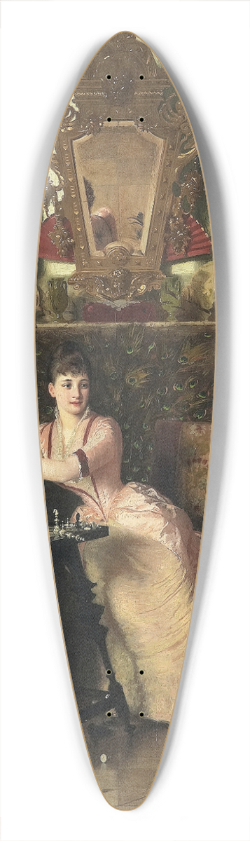 Knut Ekwall - Proposal 39.3 inch art pintail longboard deck