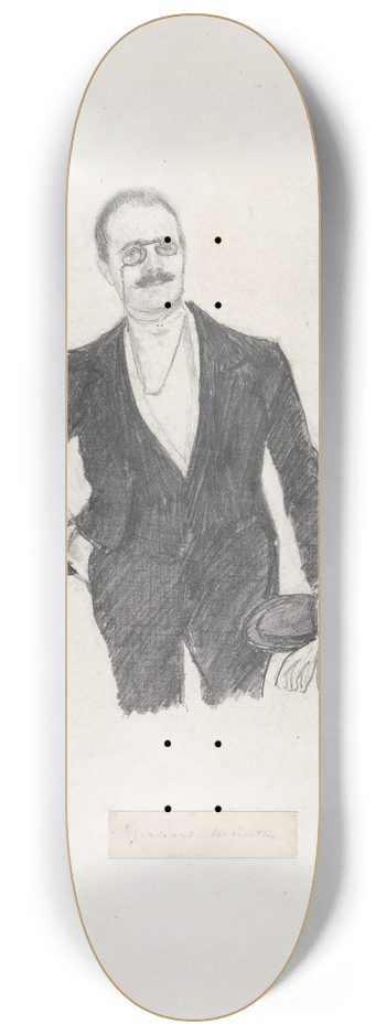 Christian Krohg - Gerhard Munthe 8.25 inch art skate deck