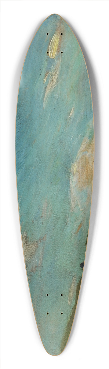 Konrad Krzyanowski - Plain-air sketch from Zwierzyniec 39.3 inch art pintail longboard deck