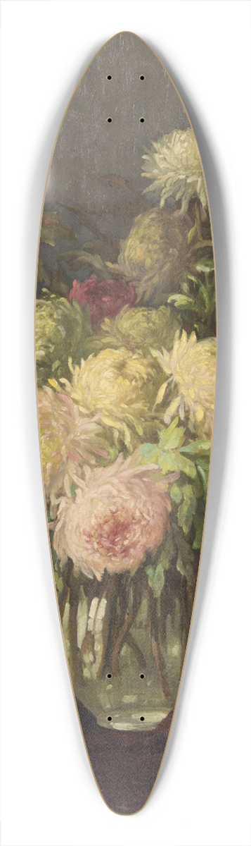 Konstantin Stoitzner - Bouquet 39.3 inch art pintail longboard deck