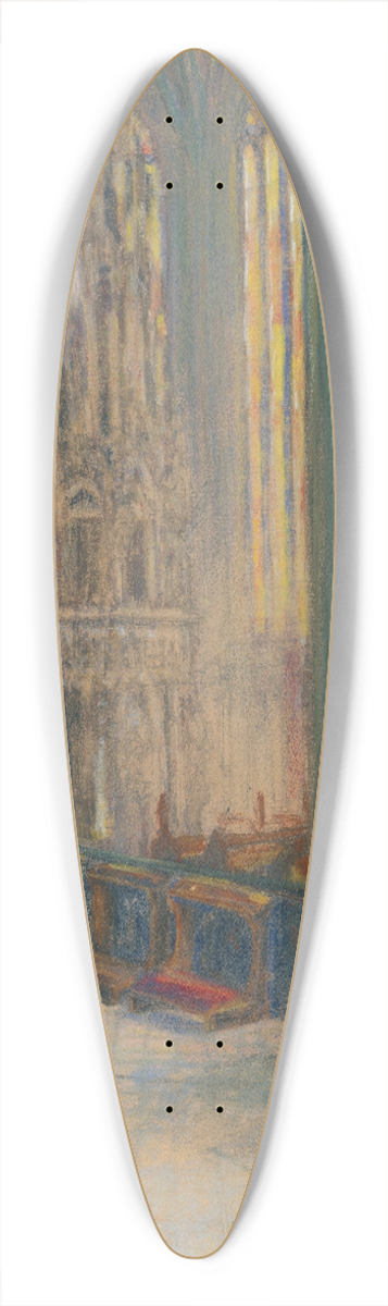 Kontantn Bauer - Interir koickho dmu 39.3 inch art pintail longboard deck