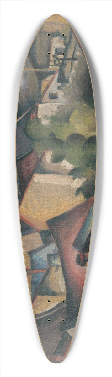 Kontantn Bauer - Koice na jar 39.3 inch art pintail longboard deck