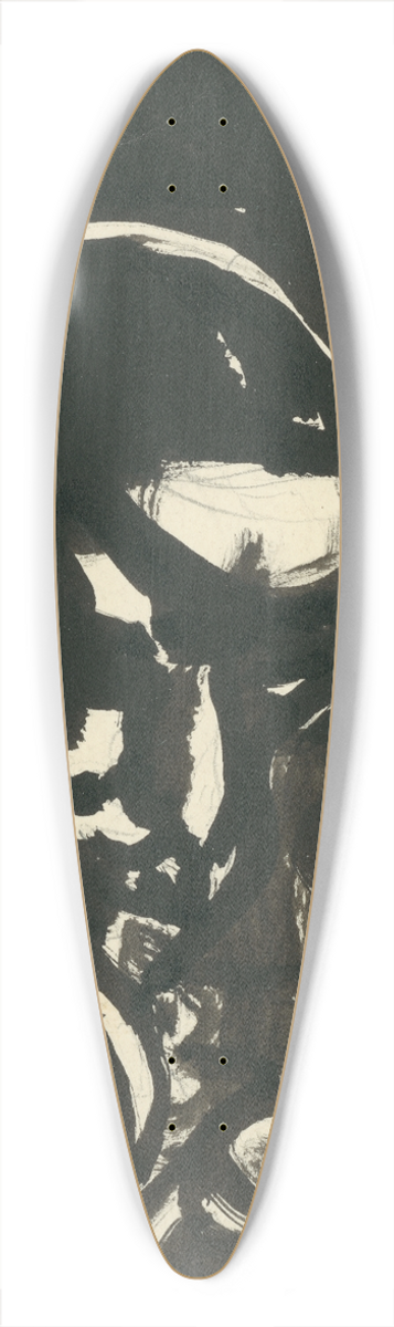 Kontantn Bauer - Mu pri svieke Kontantn 39.3 inch art pintail longboard deck