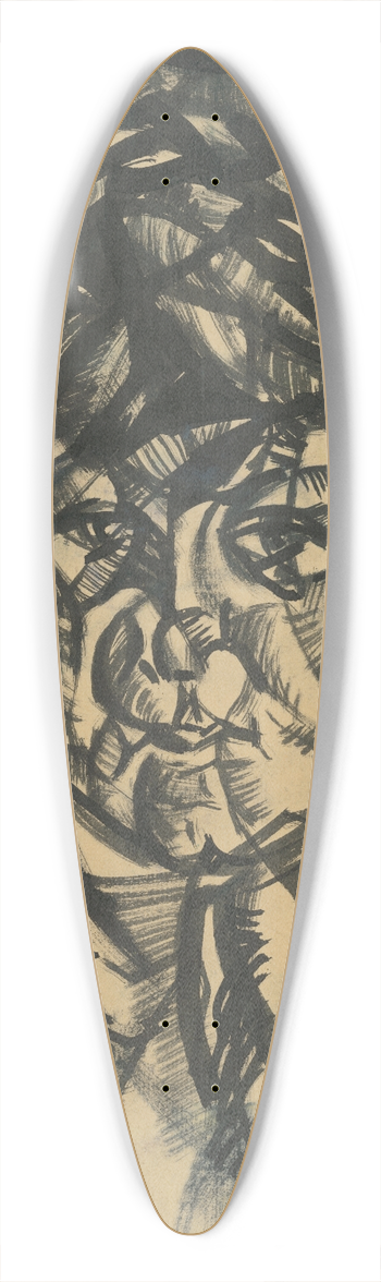 Kontantn Bauer - Podobize eny 39.3 inch art pintail longboard deck