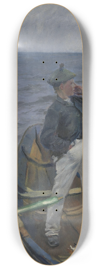 Christian Krohg - The Inshore Channel 8.25 inch art skate deck