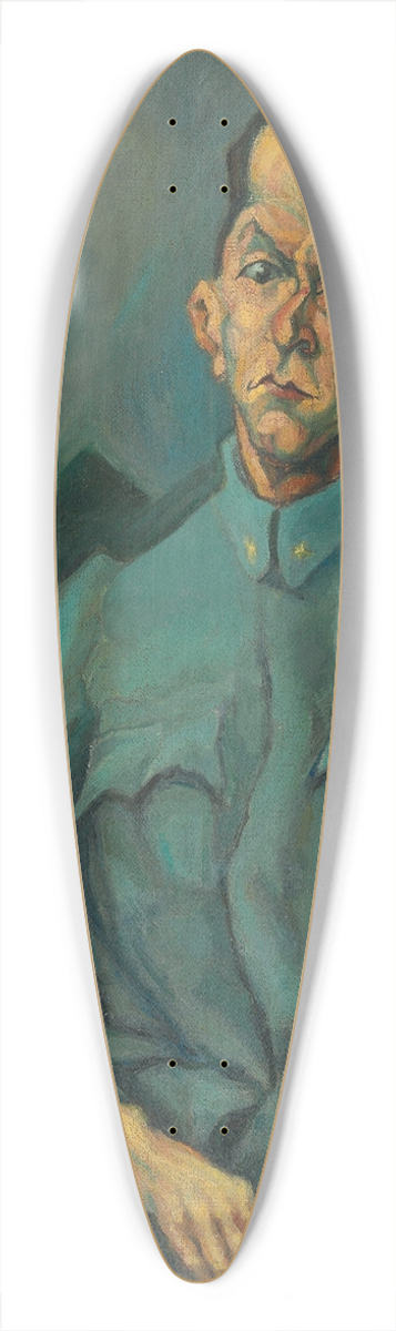 Lajos Tihanyi - Portrait of Tersnszky Jzsi Jeno 39.3 inch art pintail longboard deck