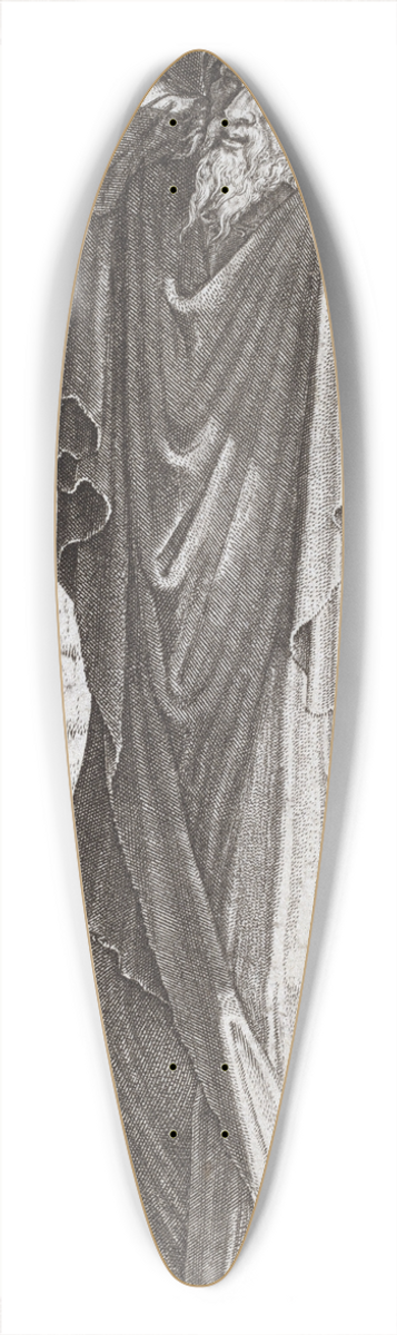 Lambert Suavius - Saint Philip 39.3 inch art pintail longboard deck