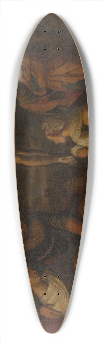 Lambert Van Noort - Calvary 39.3 inch art pintail longboard deck