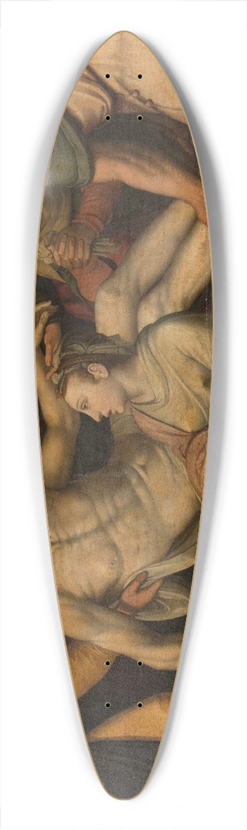 Lambert Van Noort - Christs Entombment 39.3 inch art pintail longboard deck