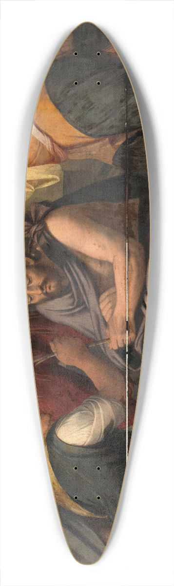 Lambert Van Noort - Crowning with Thorns 39.3 inch art pintail longboard deck