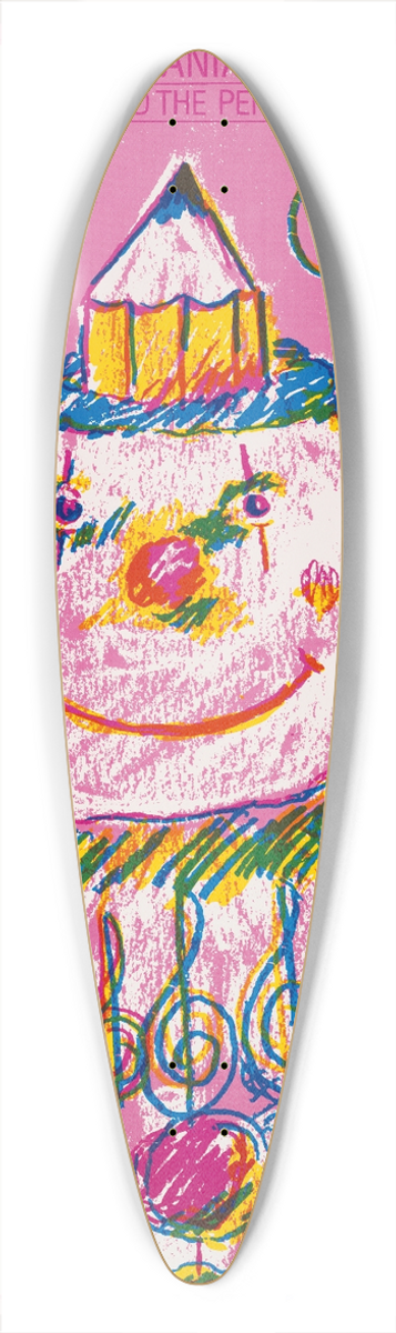 Lanny Sommese - The Central Pennsylvania Festival of the Arts. 39.3 inch art pintail longboard deck