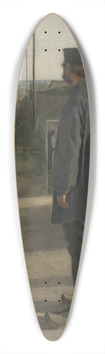 Laurits Andersen Ring - The Lineman 39.3 inch art pintail longboard deck