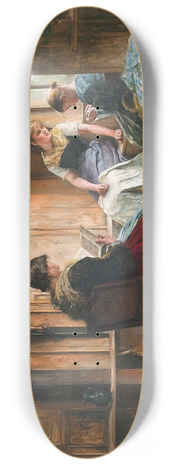 Christian Maximilian Baer - In der Bauernstube 8.25 inch art skate deck