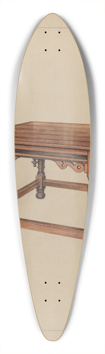 Lawrence Phillips - Table 39.3 inch art pintail longboard deck