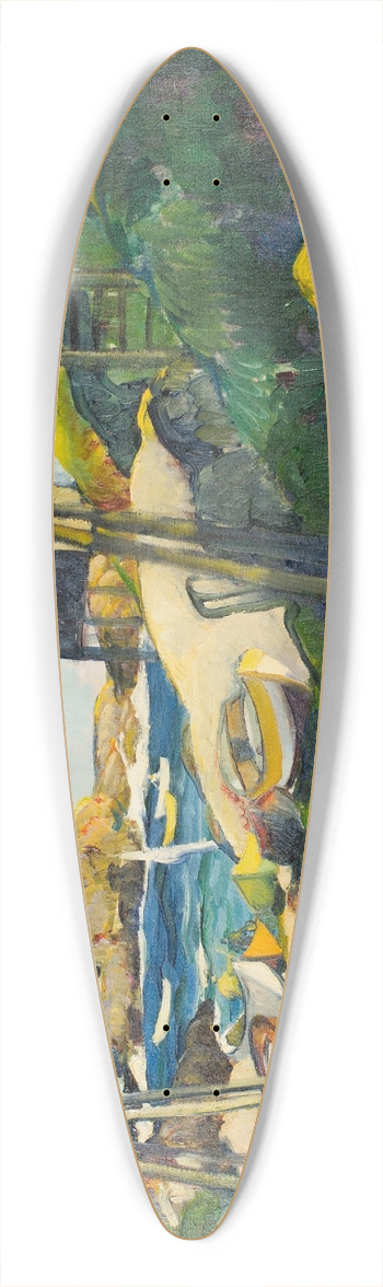 Leon Kroll - The Gay Bridge 39.3 inch art pintail longboard deck