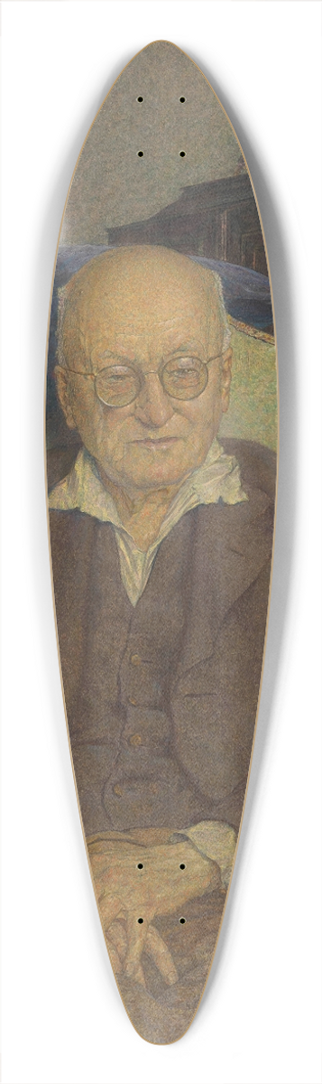 Leopold Blauensteiner - Alexander Demetrius Goltz, Maler 39.3 inch art pintail longboard deck