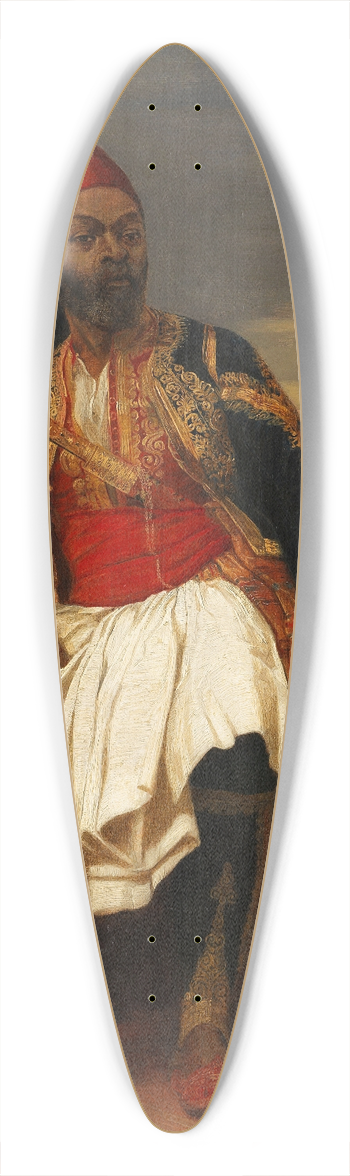 Leopold Carl Mller - Der Griechische Mohr 39.3 inch art pintail longboard deck