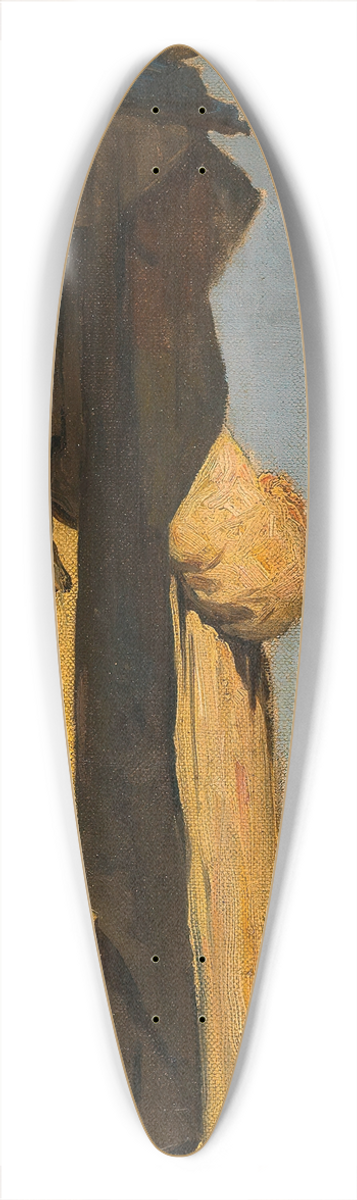 Leopold Carl Mller - Figurenstudie einer geftragenden Araberin 39.3 inch art pintail longboard deck