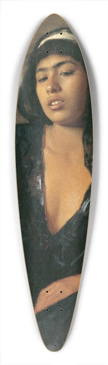 Leopold Carl Mller - Nefusa 39.3 inch art pintail longboard deck