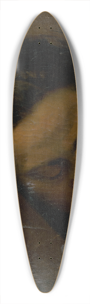 Leopold Horovitz - Head Study of a Man 39.3 inch art pintail longboard deck