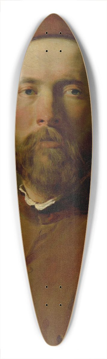 Leopold Horovitz - Portrait of a Man 39.3 inch art pintail longboard deck