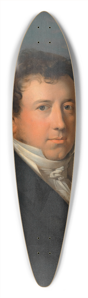 Leopold Kupelwieser - Matthus Edler von Collin (Schriftsteller) 39.3 inch art pintail longboard deck