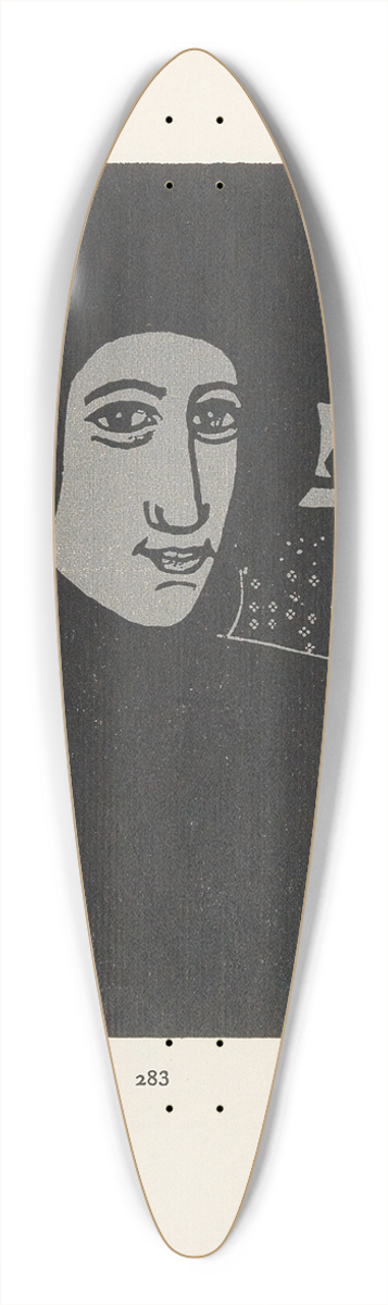 Leopold Stolba - Ver Sacrum 1903 S 283 39.3 inch art pintail longboard deck