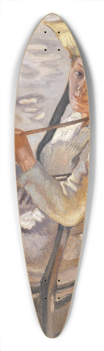 Leo Putz - Im Sonnenlicht 39.3 inch art pintail longboard deck