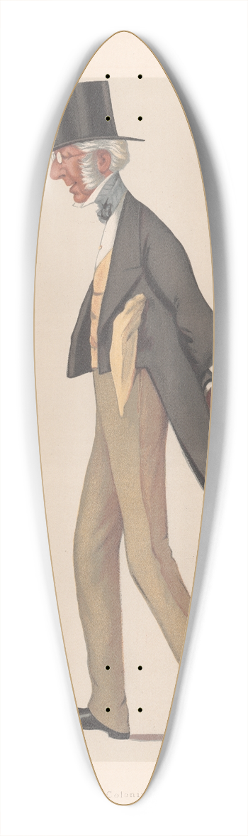 Leslie Matthew Ward - Bankers and Financiers. Colonial. Mr. Charles Cox. 2 July 1881 39.3 inch art pintail longboard deck